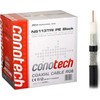 Conotech COAXIAL CABLE NS113TRI HQ PE Juodas 300m