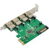 „Controller ST Labs Inline“ sąsajos plokštė – 4x USB A 3.2 Gen 1 – PCIe x1 – Modelis 76666M