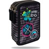 Cool Pack Forminis trijų skyrių penalas su priedais CoolPack Jumper 3 Badges Girls Pilkas