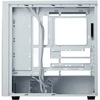„Cooler Master Elite 502 Baltas Lite“ korpusas, permatomas šoninis skydelis, ATX, 1x 120 mm ventiliatorius, baltas
