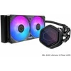 „Cooler Master“ „CoolerMaster WAK MasterLiquid 240 Atmos II Pixel LCD“ monitorius