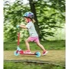 Coolslide Vaikiškas paspirtukas Arboom su arbūzų raštu/LED ratukais, 34 dydis