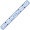 Maped Geometric liniuotė 30 cm su rankena, skaidri