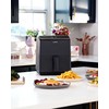 Gruzdintuvė Cosori Dual Blaze airfrier, tamsiai pilka