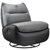 COUGAR Overlord Neo žaidimų sofa su paminkštinimu, juoda, pilka