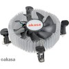„Akasa AK–CCE–7106HP“ žemo profilio procesoriaus aušintuvas „Intel“ – 74 mm