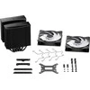 be quiet! Pure Rock Pro 3 LX Juodas Processor Oro vėsintuvas 12 cm 1 pc(s)
