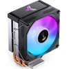 Jonsbo CR-1300 EVO CPU cooler, 90 mm – juodas, RGB