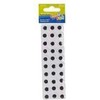 Lipnios akys dekoratyvinis ornamentas 12 mm 30el - Craft with Fun