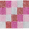 Rožinė Dekoratyviniai krištoliniai karoliukai CRAFT with FUN Rožinė, lipnūs, 10x10 mm, 600 vnt.
