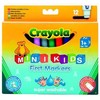 Crayola, Inc. Crayola Mini Kids plaunami žymekliai, 12 vnt.