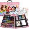 Crayola, Inc. Crayola Princesės Disneya komplektas artystyczny su lagaminu 115 el.