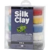 Silk Clay Šilko molis – pagrindinės spalvos (10 x 40 g) (79143)