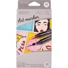 Flomasteriai dvipusiai ART PASTEL 10sp 212301 CRESCO, R07-154