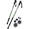 Crivit Šiaurietiško ėjimo lazdos, sulankstomos, reguliuojamo ilgio, KUBISPORT, 65–135 cm