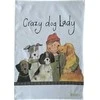 Crocodile Creek Virtuvinis rankšluostis TT39 Crazy Dog Lady Psiara