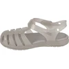Basutės mergaitėms su lipuko užsegimu Crocs Isabella, sidabro
