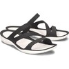 Moteriškos šlepetės Crocs Swiftwater Sandal W juodos ir baltos spalvos 203998 066 (36-37)