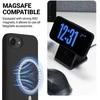Telefonas Crong Color Cover Magnetic – dėklas, skirtas iPhone 16e MagSafe (juodas)