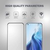 Crong 3D Armor Glass – Apsauginis stiklas 9H Full Glue, skirtas visam Xiaomi Mi 11 ekranui + montavimo rėmelis