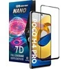 „Crong 7D Nano Flexible Glass“ – pilnai dengianti hibridinė ekrano apsauga 9H POCO M4 Pro 5G