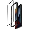 Crong Anti-Bacterial 3D Armor Glass – 9H grūdintas stiklas visam iPhone 14 Pro + montavimo rėmelio ekranui