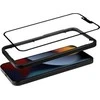 Crong Anti-Bacterial 3D Armor Glass – 9H grūdintas stiklas visam iPhone 14 Pro + montavimo rėmelio ekranui