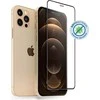 Crong Anti-Bacterial 3D Armor Glass – 9H grūdintas stiklas visam iPhone 12 Pro Max + montavimo rėmelio ekranui