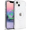 Crong Clear MAG Cover magnetinis dėklas, skirtas iPhone 14 Max (skaidrus)
