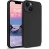 Crong Color Cover Skystas silikoninis dėklas, skirtas iPhone 14 Max (juodas)