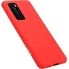 Crong Color Cover – lankstus dėklas, skirtas Huawei P40 (raudonas)