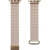 Crong Eclipse – Leather magnetic apyrankė skirta Apple Watch 38/40/41/42 mm beige