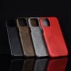 Crong Essential Cover - PU Leather dėklas skirtas Apple iPhone 11 Pro Gray