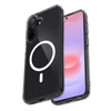 Crong Crong Hybrid Clear Magnetic - Dėklas MagSafe Samsung Galaxy A37 / A36 (permatomas)