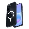 Crong Crong Hybrid Clear Magnetic - Dėklas MagSafe Samsung Galaxy A57 (permatomas)