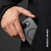 Dėklas Crong Hybrid Matte Magnetic - MagSafe Case Google Pixel 10a (Juodas)
