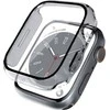 Crong Hybrid Watch Case - dėklas su stiklu skirtas Apple Watch 45mm Clear