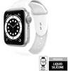Crong Liquid – apyrankė skirta Apple Watch 44/45/46/49 mm baltas