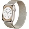 Crong Milano Steel – Nerūdijantis plienas apyrankė skirta Apple Watch 38/40/41/42 mm champagne