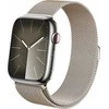 Crong Milano Steel – Nerūdijantis plienas apyrankė skirta Apple Watch 44/45/46/49 mm champagne