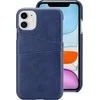 „Crong Neat Cover“ – PU odinis dėklas, skirtas „iPhone 11 Pro“ (mėlynas)