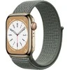 Crong Nylon – Sports strap for Apple Watch 44/45/46/49 mm (Military Žalias)