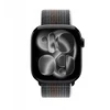 Crong Crong Nylon – sportinis dirželis Apple Watch 44/45/46/49 mm (Midnight Run)