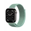 Crong Crong Nylon – Sportinis dirželis Apple Watch 38/40/41/42 mm (Atlantic Žalias)
