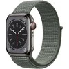 Crong Nylon – Sports strap for Apple Watch 44/45/46/49 mm (Military Žalias)