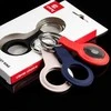 Crong Silikoninis dėklas with Key Ring - Protective case for Apple AirTag key ring Sand Rožinė