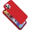 Crong Color Cover – lankstus dėklas, skirtas iPhone 12 Pro Max (raudonas)