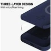 „Crong Color Cover“ magnetinis dėklas, skirtas „iPhone 13 Pro Max“ (tamsiai mėlynas)