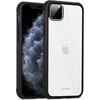 „Crong Trace Clear Cover“ – hibridinis apsauginis dėklas, skirtas „iPhone 11 Pro“ (juodas / juodas)