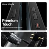 Crong Hybrid Frost MAG Cover - dėklas MagSafe Apple iPhone 17 Pro Max juodas